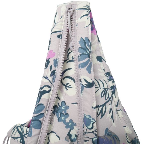 Vera Bradley Featherweight Sling Backpack Travel Fresh-Cut Floral Lavender NWT main image 5